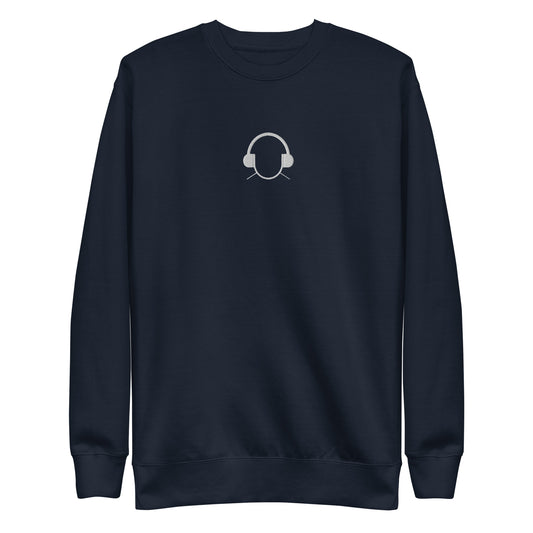 Embroidered Logo Crewneck Sweatshirt